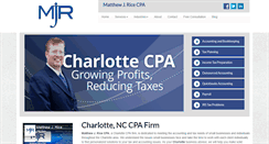 Desktop Screenshot of cpa-charlotte.com