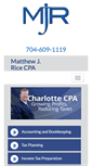 Mobile Screenshot of cpa-charlotte.com