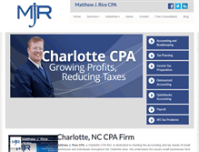 Tablet Screenshot of cpa-charlotte.com